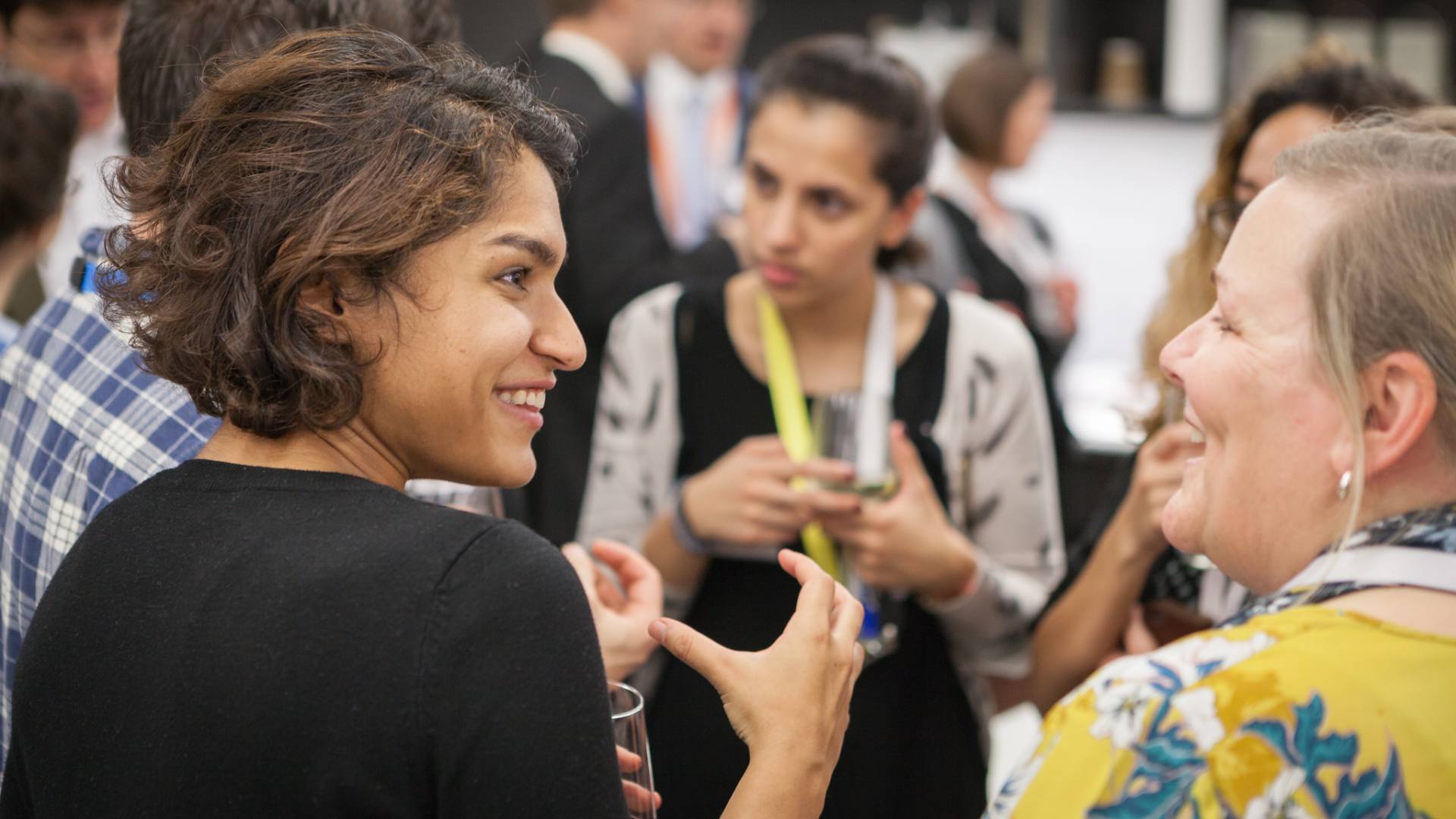 people in discussion