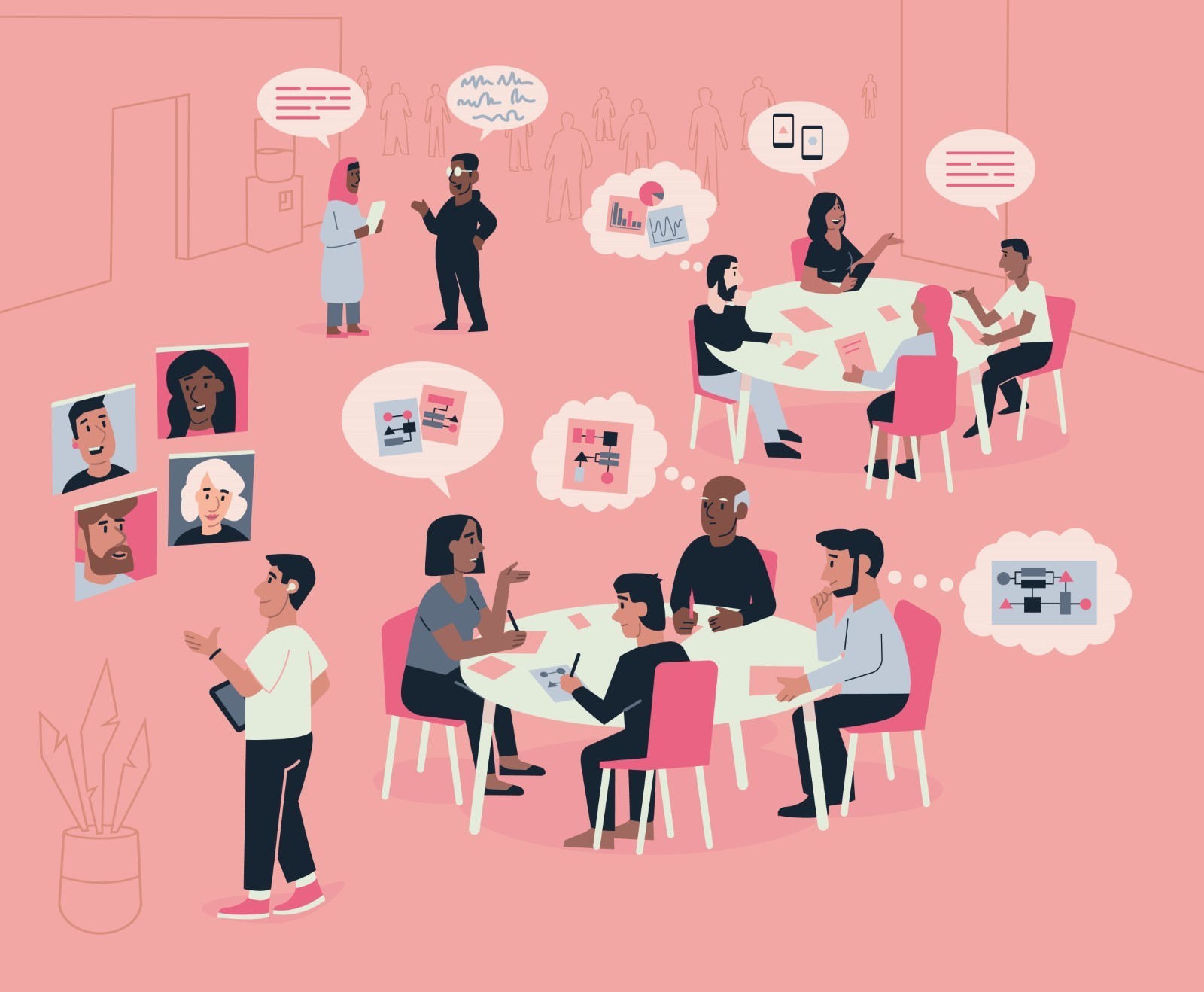 Engaging different stakeholders in conversations